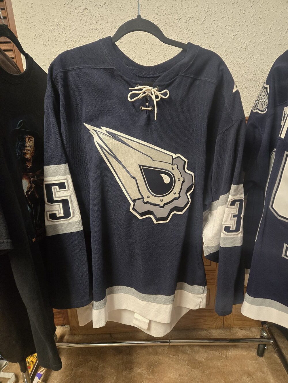 Edmonton Oilers Oil Drop Tommy Salo Pro Jersey